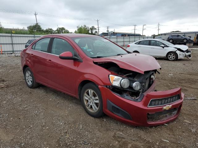 1G1JC5SH1D4247482 - 2013 CHEVROLET SONIC LT 红色 照片 4