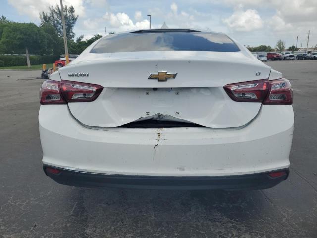 1G1ZD5ST8MF007158 - 2021 CHEVROLET MALIBU LT WHITE photo 6