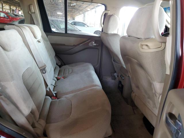 5N1AR18U45C765110 - 2005 NISSAN PATHFINDER LE RED photo 11