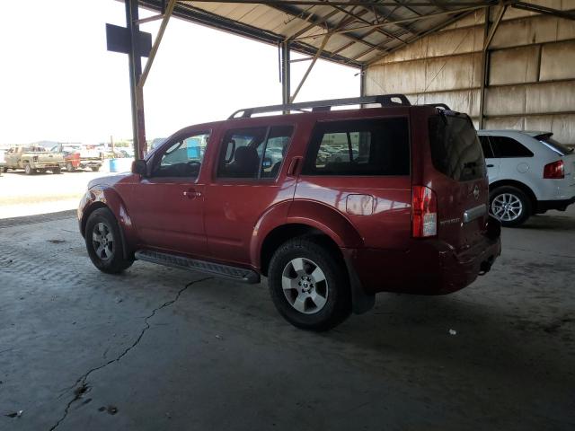 5N1AR18U45C765110 - 2005 NISSAN PATHFINDER LE RED photo 2