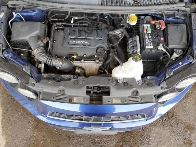 1G1JC5SBXE4161617 - 2014 CHEVROLET SONIC LT BLUE photo 11