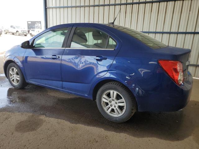 1G1JC5SBXE4161617 - 2014 CHEVROLET SONIC LT BLUE photo 2