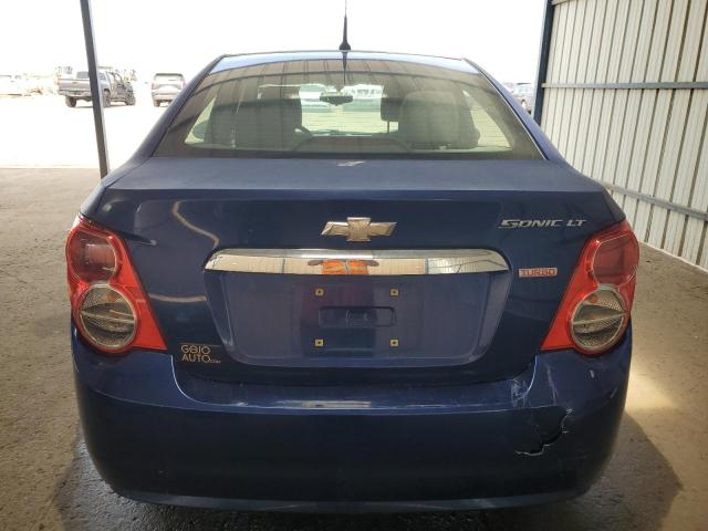 1G1JC5SBXE4161617 - 2014 CHEVROLET SONIC LT BLUE photo 6