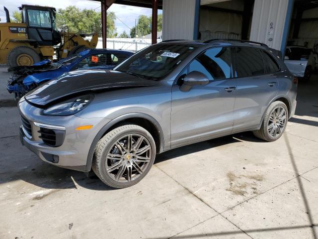 WP1AB2A26HLA52915 - 2017 PORSCHE CAYENNE S GRAY photo 1