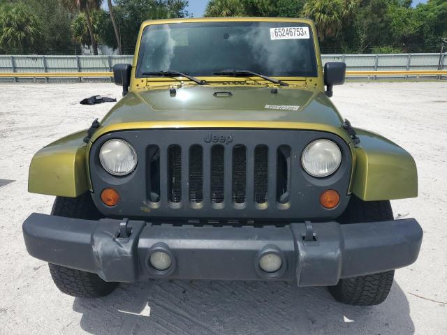 1J4GA59147L171471 - 2007 JEEP WRANGLER SAHARA GREEN photo 5