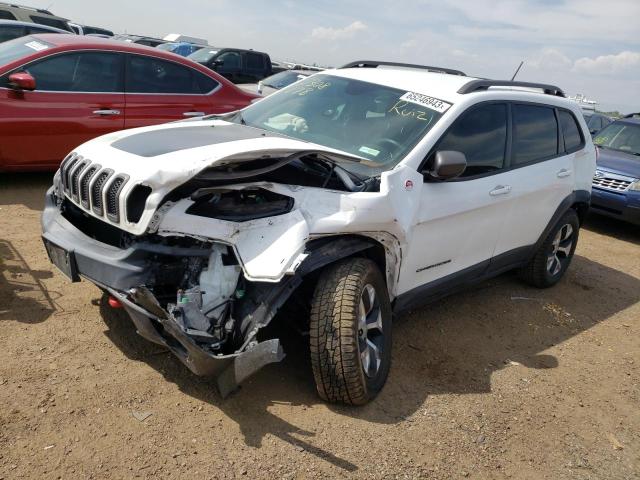 1C4PJMBS4FW705360 - 2015 JEEP CHEROKEE TRAILHAWK WHITE photo 1