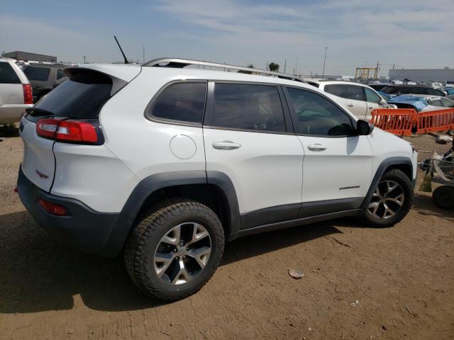 1C4PJMBS4FW705360 - 2015 JEEP CHEROKEE TRAILHAWK WHITE photo 3