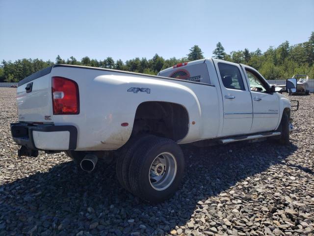 1GT426C86DF128665 - 2013 GMC SIERRA K3500 DENALI WHITE photo 3