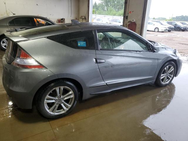 JHMZF1D60DS003564 - 2013 HONDA CR-Z EX GRAY photo 3