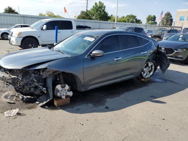 5J6TF2H50CL002125 - 2012 HONDA CROSSTOUR EXL ნაცრისფერი ფოტო 1