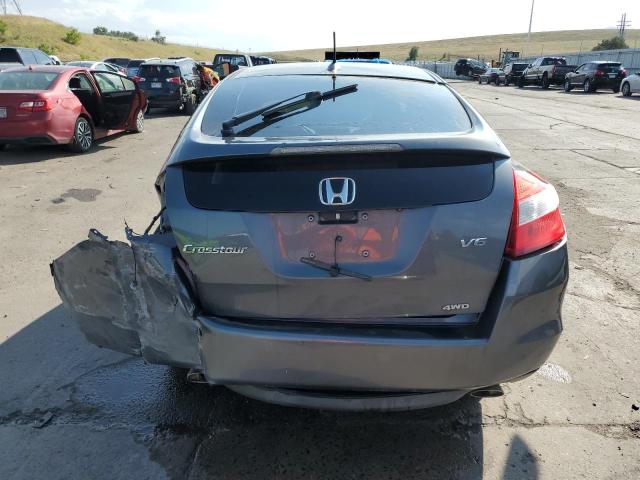 5J6TF2H50CL002125 - 2012 HONDA CROSSTOUR EXL GRAY photo 6