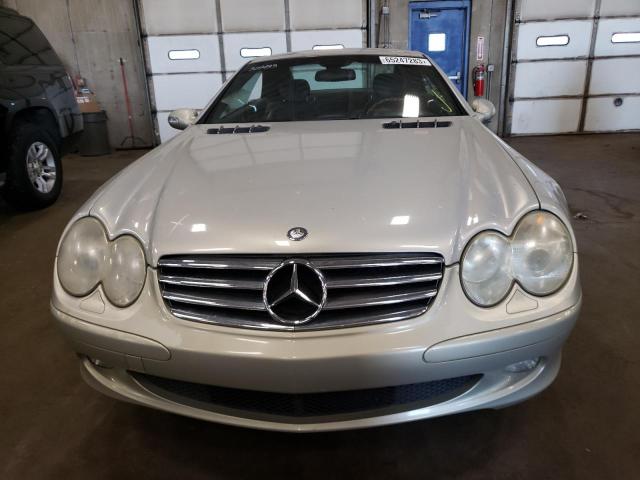 WDBSK75F83F009263 - 2003 MERCEDES-BENZ SL 500R SILVER photo 5