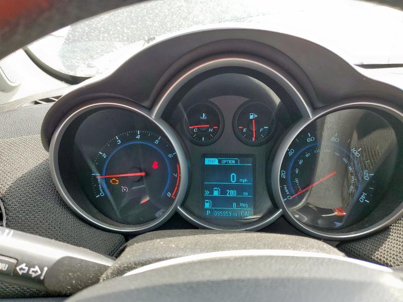 1G1PC5SB5E7144684 - 2014 CHEVROLET CRUZE LT BLACK photo 9