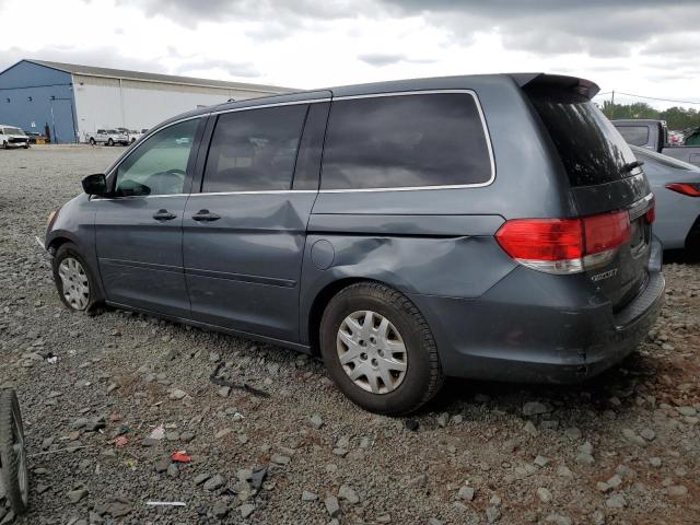 5FNRL3H28AB068278 - 2010 HONDA ODYSSEY LX GRAY photo 2