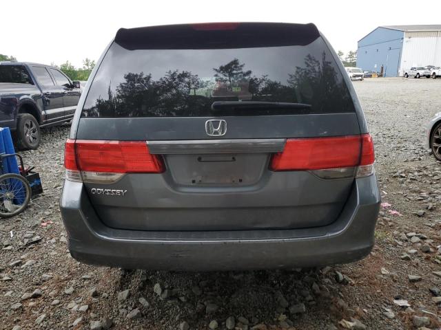 5FNRL3H28AB068278 - 2010 HONDA ODYSSEY LX GRAY photo 6