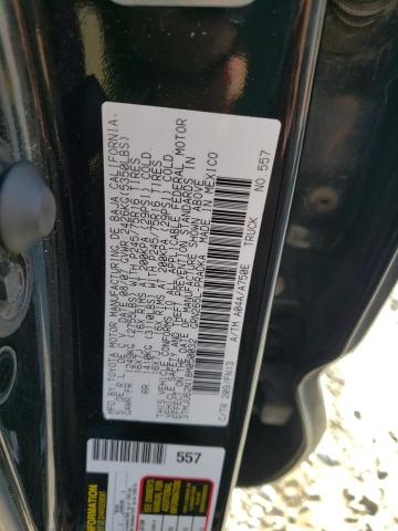 3TMJU62N18M050032 - 2008 TOYOTA TACOMA DOUBLE CAB PRERUNNER BLACK photo 12