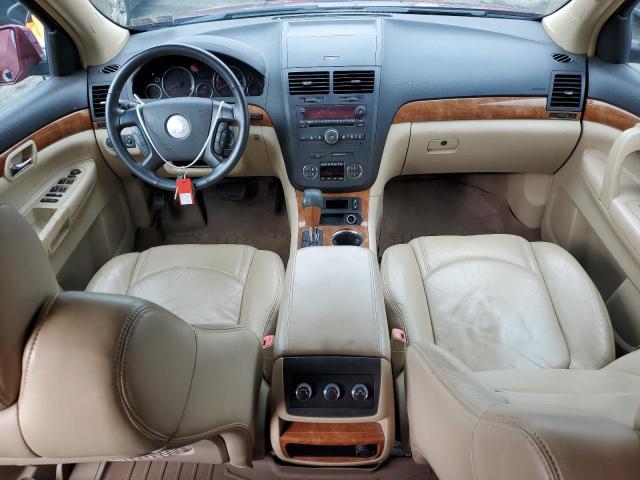 5GZEV23777J112311 - 2007 SATURN OUTLOOK XR RED photo 8