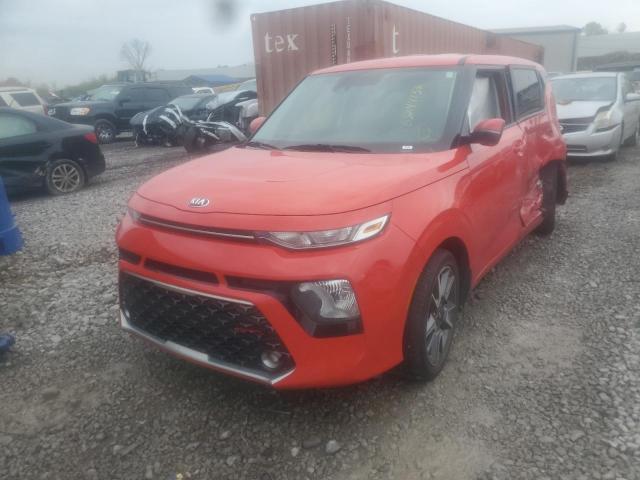 KNDJ63AU2L7047340 - 2020 KIA SOUL GT LINE RED photo 2