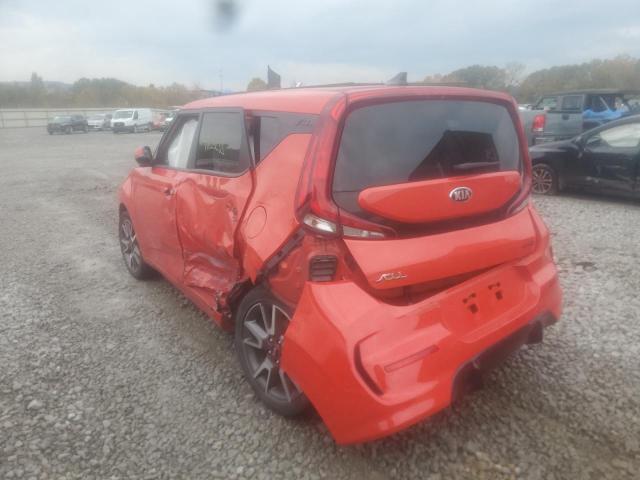 KNDJ63AU2L7047340 - 2020 KIA SOUL GT LINE RED photo 3