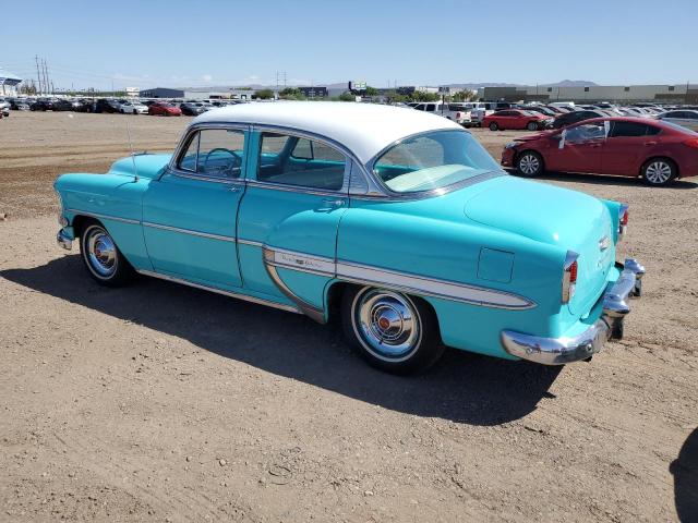 C54K062046 - 1954 CHEVROLET BELAIR TURQUOISE photo 2