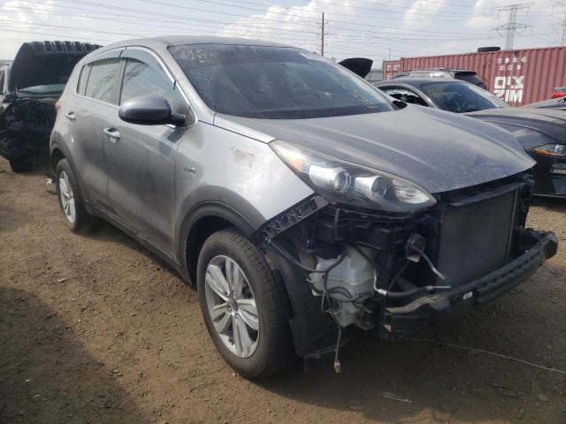 KNDPMCAC8H7046708 - 2017 KIA SPORTAGE LX SILVER photo 4