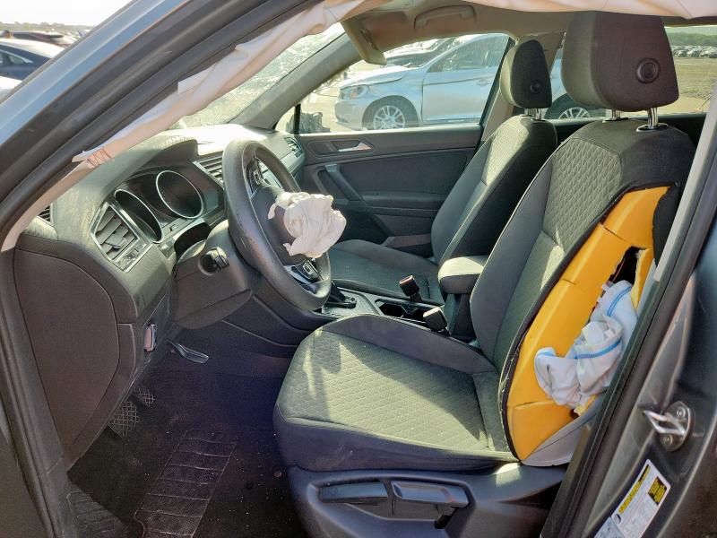 3VV1B7AX4KM089558 - 2019 VOLKSWAGEN TIGUAN S GRAY photo 7