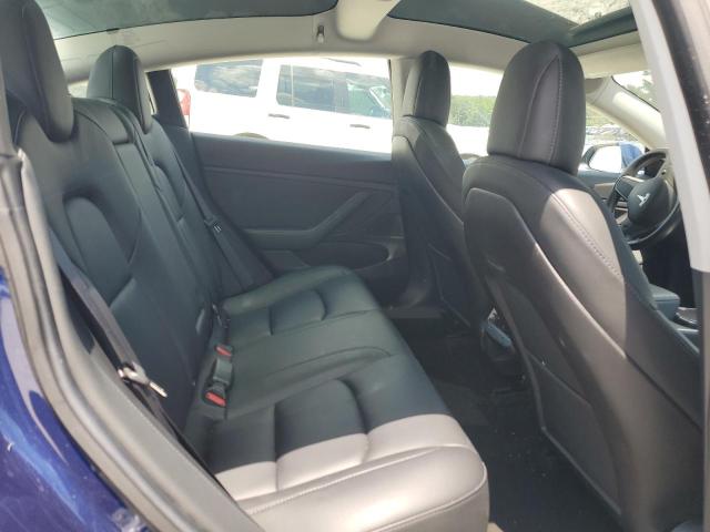 5YJ3E1EA1KF193589 - 2019 TESLA MODEL 3 Bleu photo 10