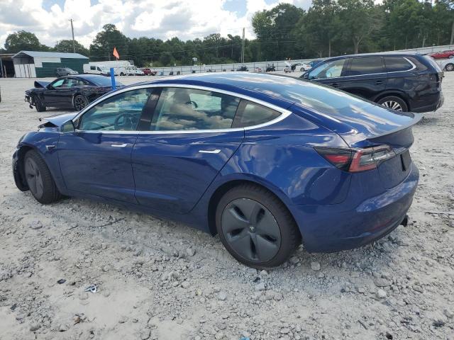 5YJ3E1EA1KF193589 - 2019 TESLA MODEL 3 Bleu photo 2