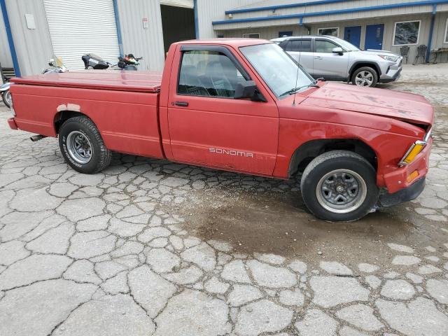 1GTCS14Z9M2533545 - 1991 GMC SONOMA RED photo 4