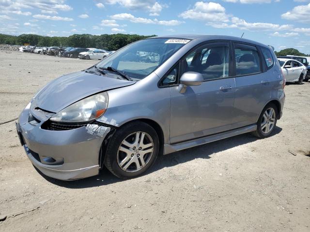 JHMGD38697S046727 - 2007 HONDA FIT S SILVER photo 1