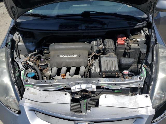 JHMGD38697S046727 - 2007 HONDA FIT S SILVER photo 11