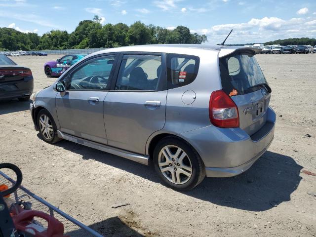 JHMGD38697S046727 - 2007 HONDA FIT S SILVER photo 2