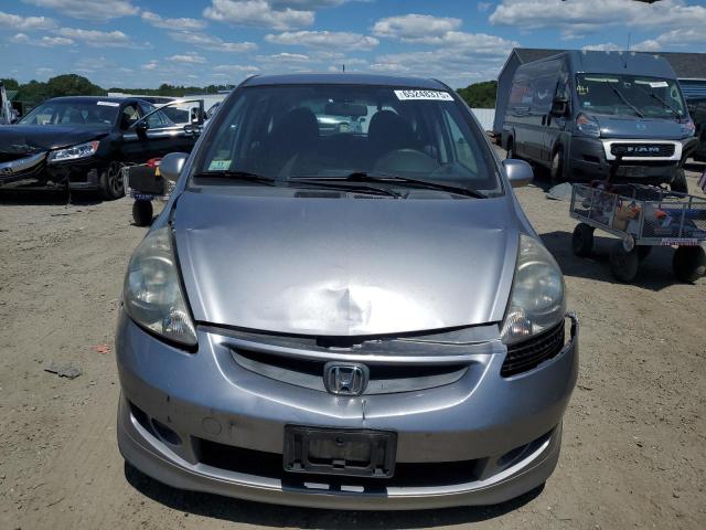 JHMGD38697S046727 - 2007 HONDA FIT S SILVER photo 5