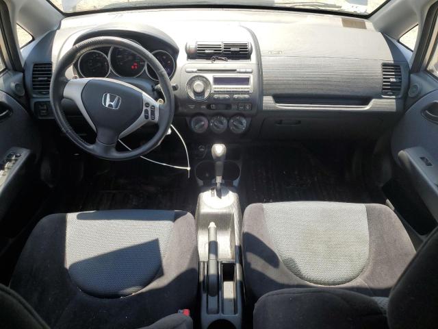 JHMGD38697S046727 - 2007 HONDA FIT S SILVER photo 8