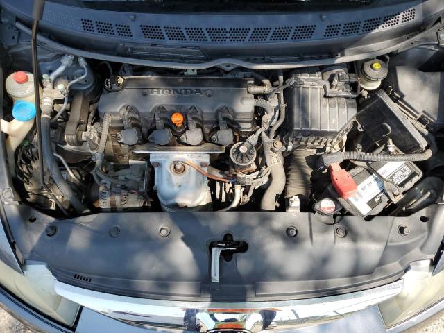 19XFA1F96BE008908 - 2011 HONDA CIVIC EXL Մոխրագույն լուսանկար 11