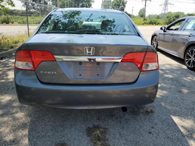 19XFA1F96BE008908 - 2011 HONDA CIVIC EXL Մոխրագույն լուսանկար 6