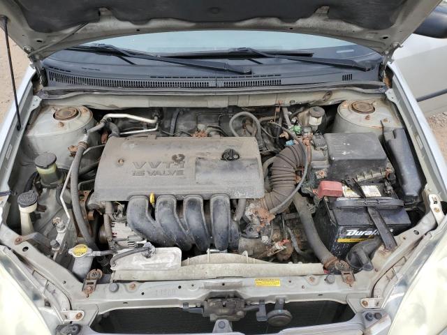 2T1BR32E44C306591 - 2004 TOYOTA COROLLA CE SILVER photo 11