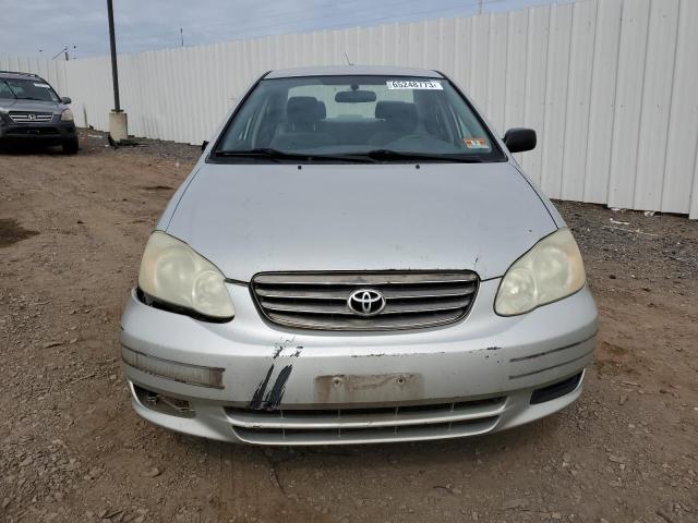 2T1BR32E44C306591 - 2004 TOYOTA COROLLA CE SILVER photo 5