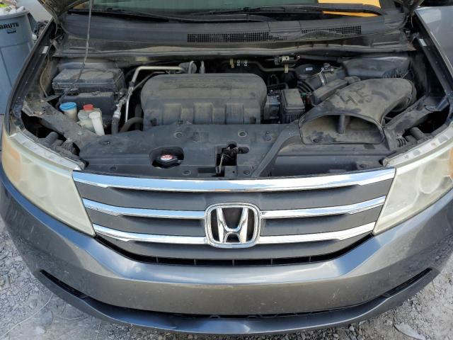 5FNRL5H46CB032864 - 2012 HONDA ODYSSEY EX CHARCOAL photo 12