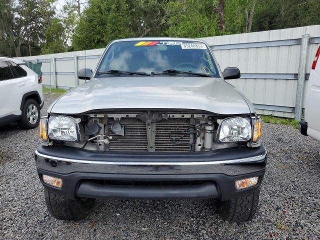 5TENM92N34Z376964 - 2004 TOYOTA TACOMA PRERUNNER SILVER photo 5