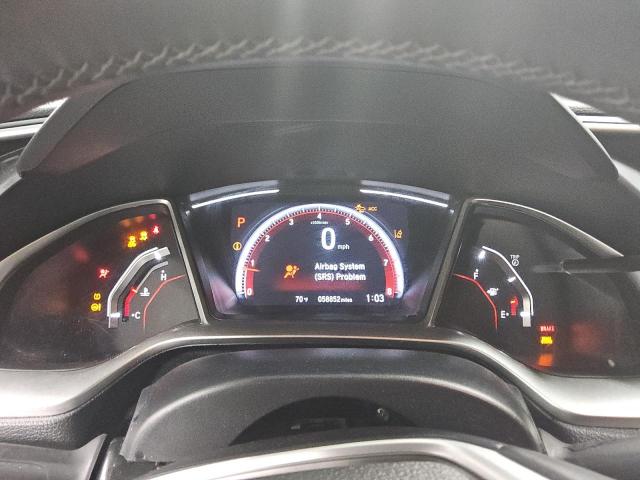 2HGFC2F87LH517565 - 2020 HONDA CIVIC SPORT WHITE photo 9