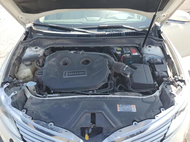3LN6L2G9XDR805796 - 2013 LINCOLN MKZ CREAM photo 11