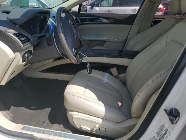 3LN6L2G9XDR805796 - 2013 LINCOLN MKZ CREAM photo 7