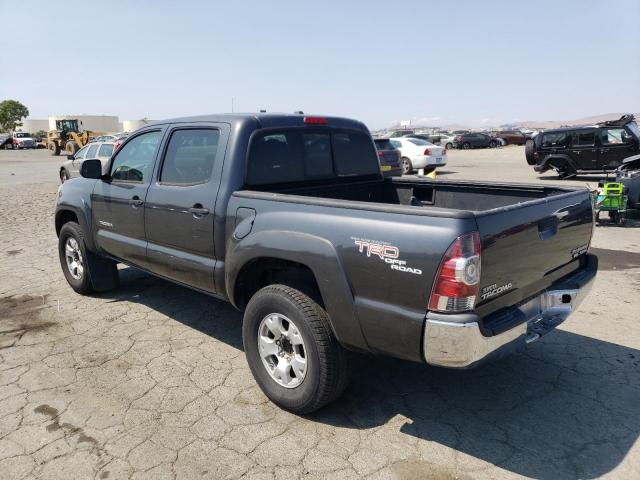 3TMJU62N89M075513 - 2009 TOYOTA TACOMA DOUBLE CAB PRERUNNER GRAY photo 2