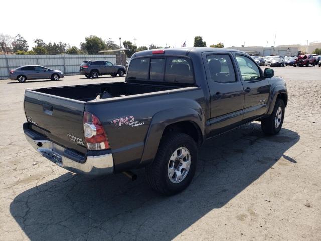 3TMJU62N89M075513 - 2009 TOYOTA TACOMA DOUBLE CAB PRERUNNER GRAY photo 3