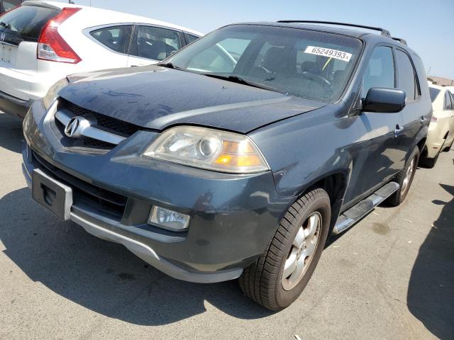 2HNYD182X5H532744 - 2005 ACURA MDX GRAY photo 1