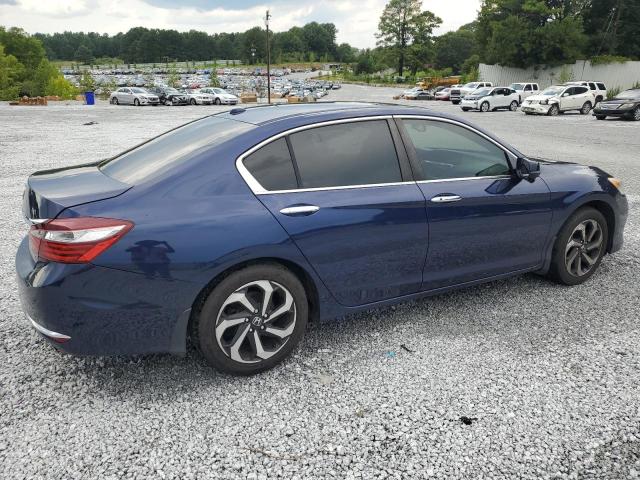 1HGCR2F98GA227656 - 2016 HONDA ACCORD EXL BLUE photo 3