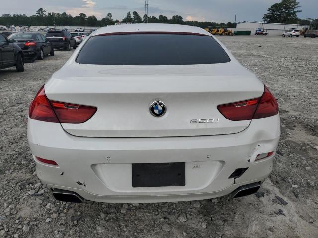 WBA6B2C55FGB99389 - 2015 BMW 650 I GRAN COUPE WHITE photo 6