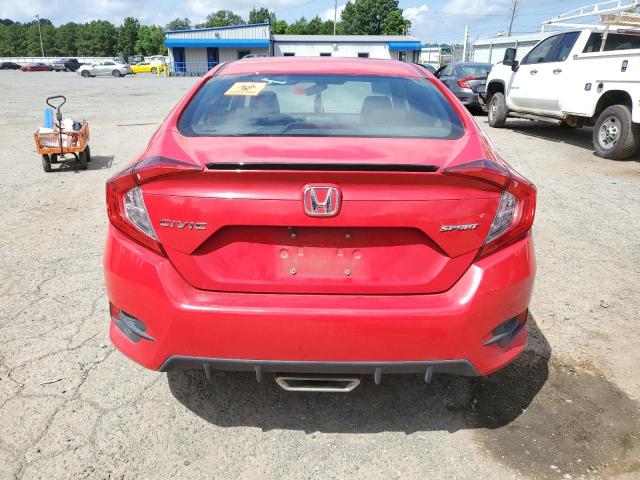 2HGFC2F8XKH597703 - 2019 HONDA CIVIC SPORT Қызыл фото 6