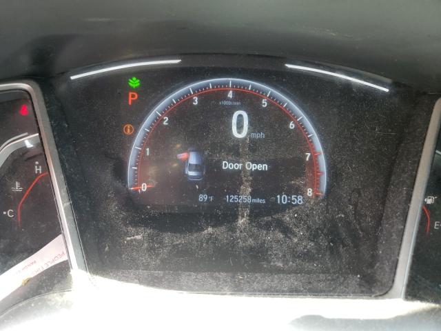 2HGFC2F8XKH597703 - 2019 HONDA CIVIC SPORT Қызыл фото 9